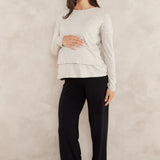 Brie Layered Nursing Sweater