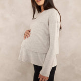 Brie Layered Nursing Sweater