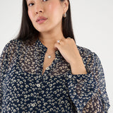 Our new favourite maternity top for now (and beyond)! Designed with feminine gathers at the shoulder and crafted from lightweight chiffon, creating an airy silhouette.