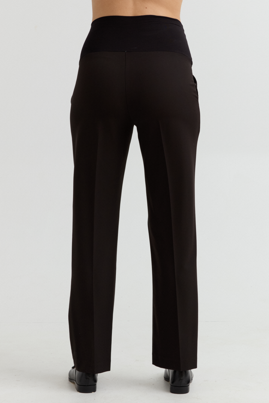 Maternity Straight-Leg Work Pant (Black) | CARRY