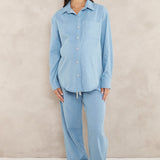 Cotton Denim Pant