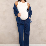 Cotton Denim Pant