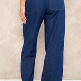 Cotton Denim Pant