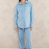 Cotton Denim Shirt