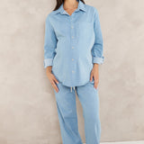Cotton Denim Shirt