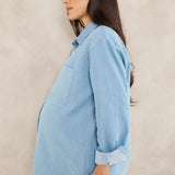 Cotton Denim Shirt