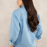 Cotton Denim Shirt