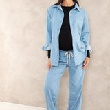 Cotton Denim Shirt