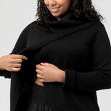 Cowl Neck Nursing Knit