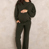 Cozy Fleece Nursing Pullover
