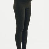 Cozy Fleece Maternity Legging (Forest Green) | CARRY