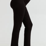 Chic Ponte Maternity Crop Pant (Black) | CARRY