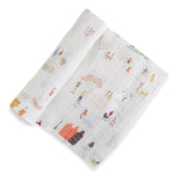 Organic Cotton Muslin Swaddle