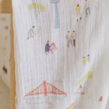 Organic Cotton Muslin Swaddle