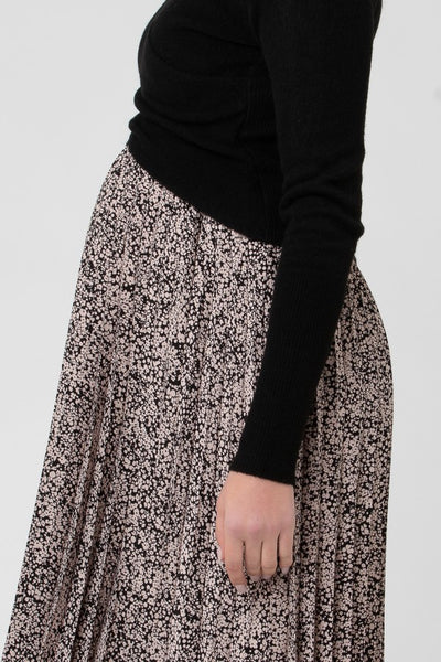 Florence Pleat Skirt | Ripe Maternity | Maternity Skirts Canada