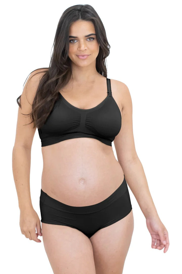 Spencer 3 Packs Maternity Underwear Pregnancy Postpartum Panties Under The  Bump Bikinis Womens Cotton Briefs Maternity Panties (2XL Size)