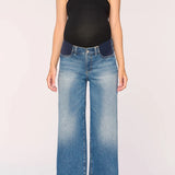 Hepburn Wide Leg Maternity Jeans
