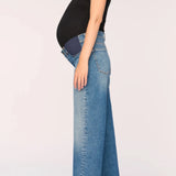 Hepburn Wide Leg Maternity Jeans