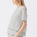 Jada Stripe Nursing Tee