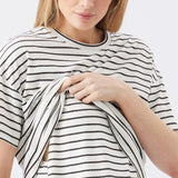 Jada Stripe Nursing Tee