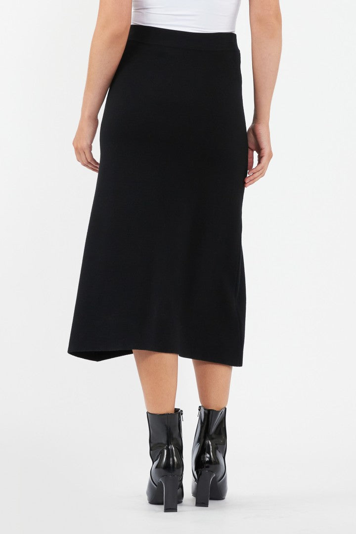 A Line Knit Skirt