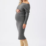 Tobie Off Shoulder Knit Dress