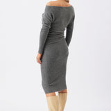 Tobie Off Shoulder Knit Dress