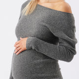 Tobie Off Shoulder Knit Dress