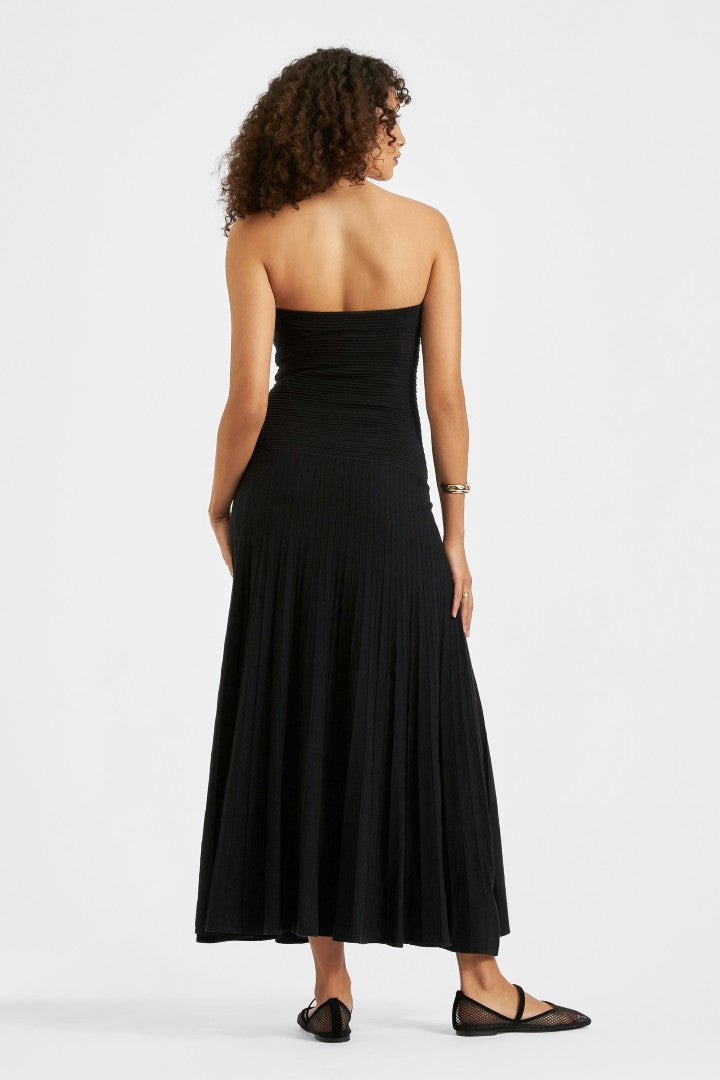 Faith Knit Evening Dress (Black) | Ripe Maternity