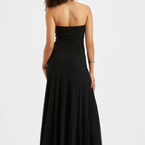 Faith Knit Evening Dress (Black) | Ripe Maternity