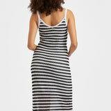 Crochet Summer Maternity Dress (Stripe) | Ripe Maternity