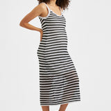 Crochet Summer Maternity Dress (Stripe) | Ripe Maternity