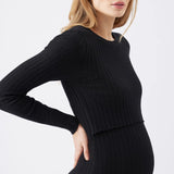 Eden Knit Nursing Dress