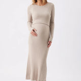 Eden Knit Nursing Dress