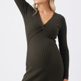 Remi Knit Nursing Dress