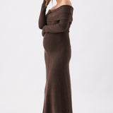 Tyla Off Shoulder Knit Dress