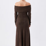 Tyla Off Shoulder Knit Dress