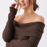 Tyla Off Shoulder Knit Dress