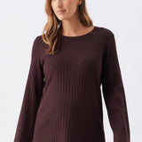 Dallas Rib Knit Nursing Top