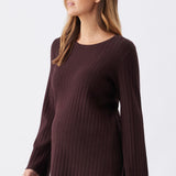 Dallas Rib Knit Nursing Top