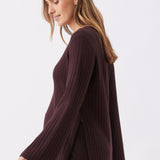 Dallas Rib Knit Nursing Top