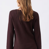 Dallas Rib Knit Nursing Top
