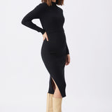 Nella Rib Nursing Knit Dress