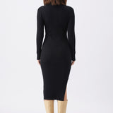 Nella Rib Nursing Knit Dress
