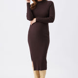 Nella Rib Nursing Knit Dress
