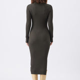 Nella Rib Nursing Knit Dress