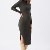 Nella Rib Nursing Knit Dress