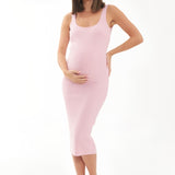 Carmen Rib Knit Maternity Dress | Ripe Maternity | CARRY | Maternity Store | Toronto Canada