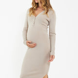 Sammy Knit Polo Dress | Ripe Maternity | Maternity Dresses Canada