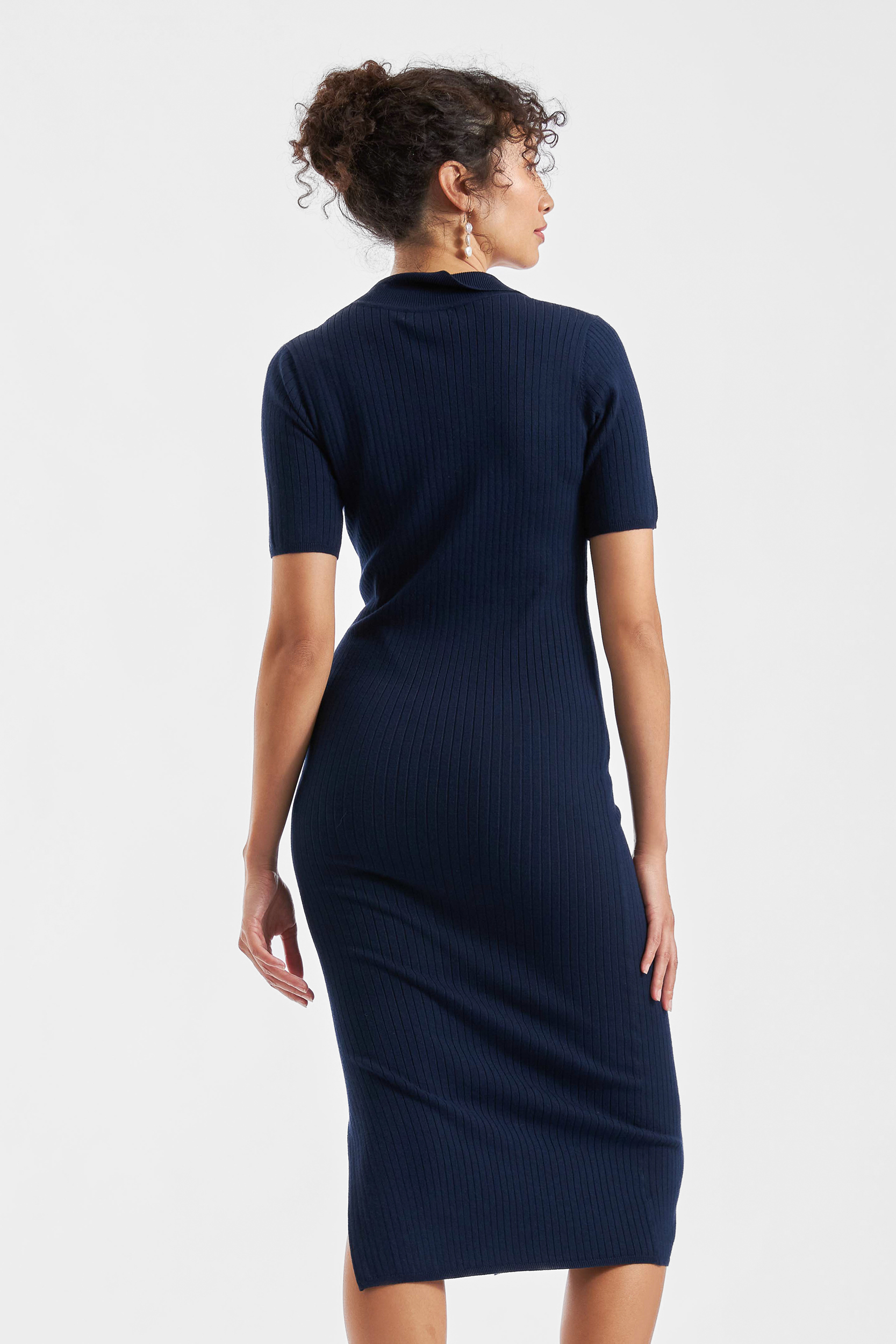 Maddy Knit Polo Maternity & Nursing Dress | Ripe Maternity | Carry Maternity | Maternity and Nursing Dresses Canada